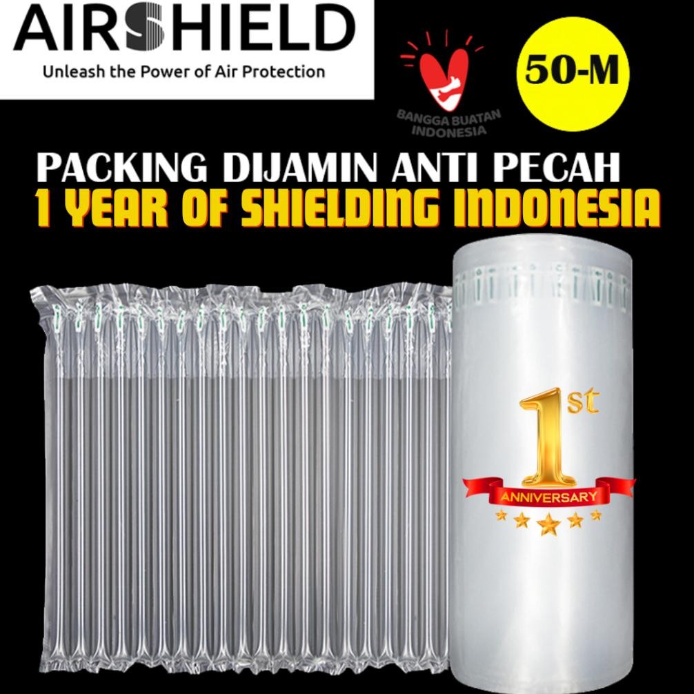 

ukd-23 Inflatable Air Bubble Cushion Wrap AirShield 50m Tinggi Super Tebal Hemat