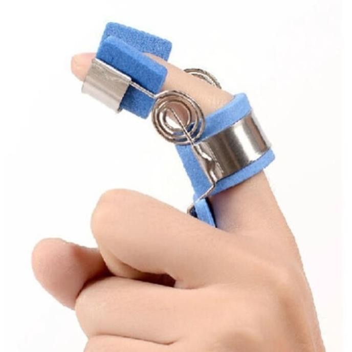 

Alat Terapi Pelurus Jari Finger Splint Deker Jari Penyangga Jari Murah