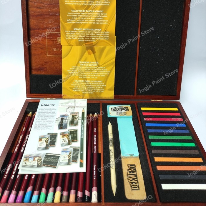 

Azalia 1 Set Derwent Pastel Collection Alat Lukis Pensil Pastel Set