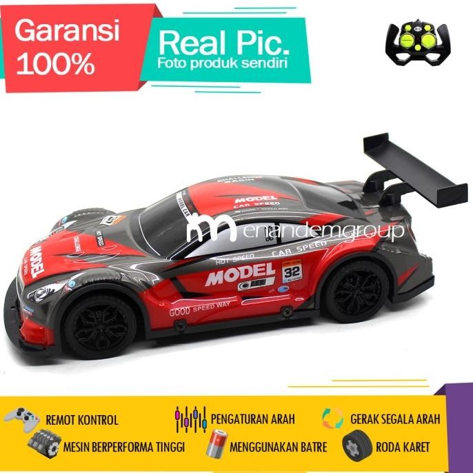 Mainan Mobil Remot Kontrol Rc Sedan Balap Model Speed Way Rally