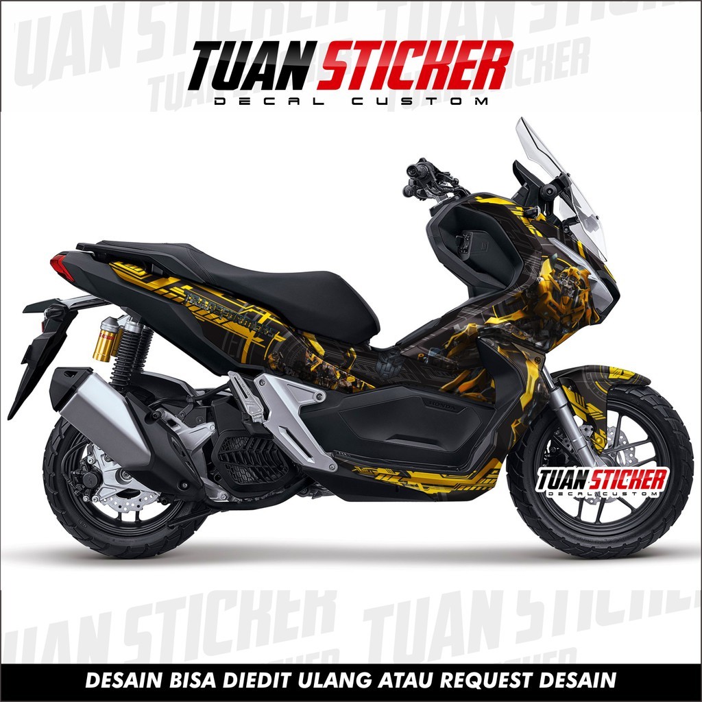 Sticker Striping DECAL Honda ADV 150, Sticker Decal ADV, Sticker ADV 150 ,striping ADV Transformer
