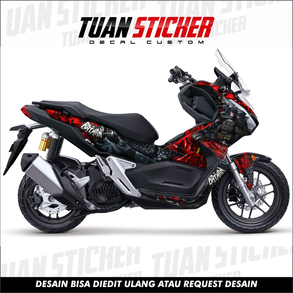 Sticker Striping DECAL Honda ADV 150, Sticker Decal ADV, Sticker ADV 150 ,striping ADV batman