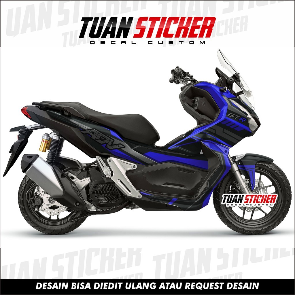Sticker Striping DECAL Honda ADV 150, Sticker Decal ADV, Sticker ADV 150 ,striping ADV gtx