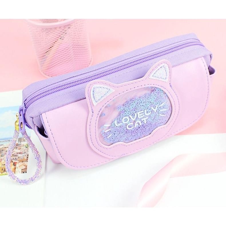 

Ok75 Tempat Pensil Glitter Lovely Cat Kplc / Kotak Pensil Glitter Sale