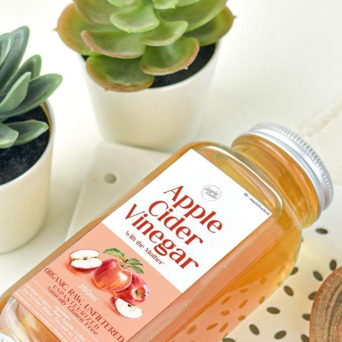 

jual simply apple cider vinegar (cuka apel) 250 ml