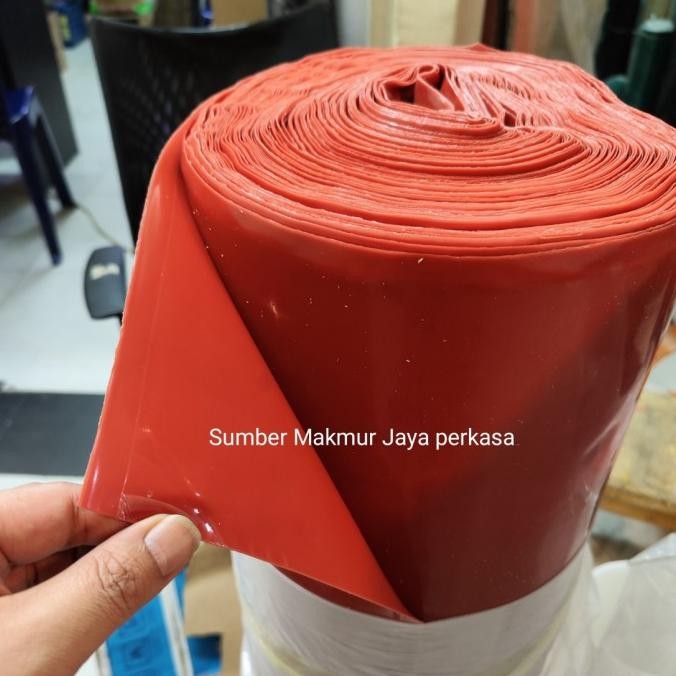

Rubber Sheet Silicone Merah 1Mm X 100Cm X 30Cm ( Rubber Red Silicone Lembaran )