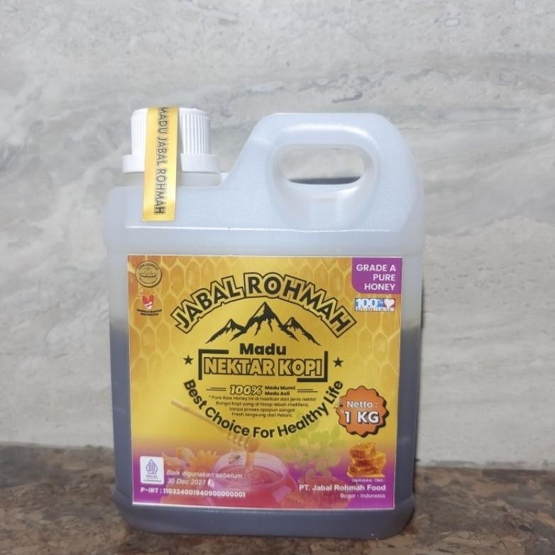 

Madu Jabal Rohmah Murni Asli 1Kg Nektar Kopi Grade A 100% Alami Natural Pure Raw Honey