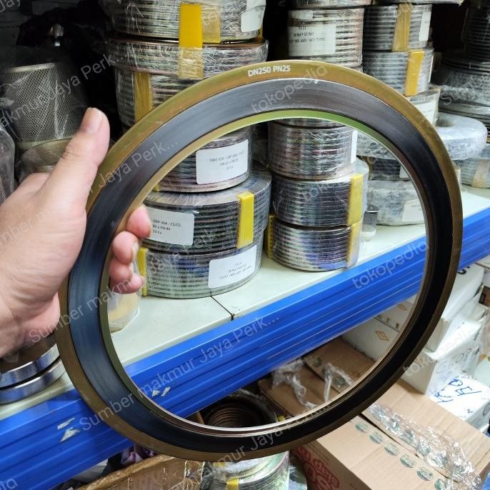 

Swg Pn25 Carbon Steel ( Spiral Wound Gasket Cs Pn25 ) 10"Inch