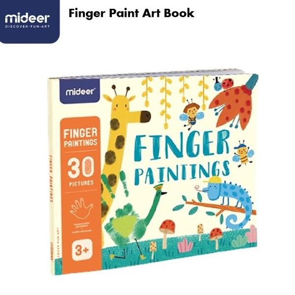 

Mideer Finger Paint Art Book Mainan Edukasi Anak buku gambar anak