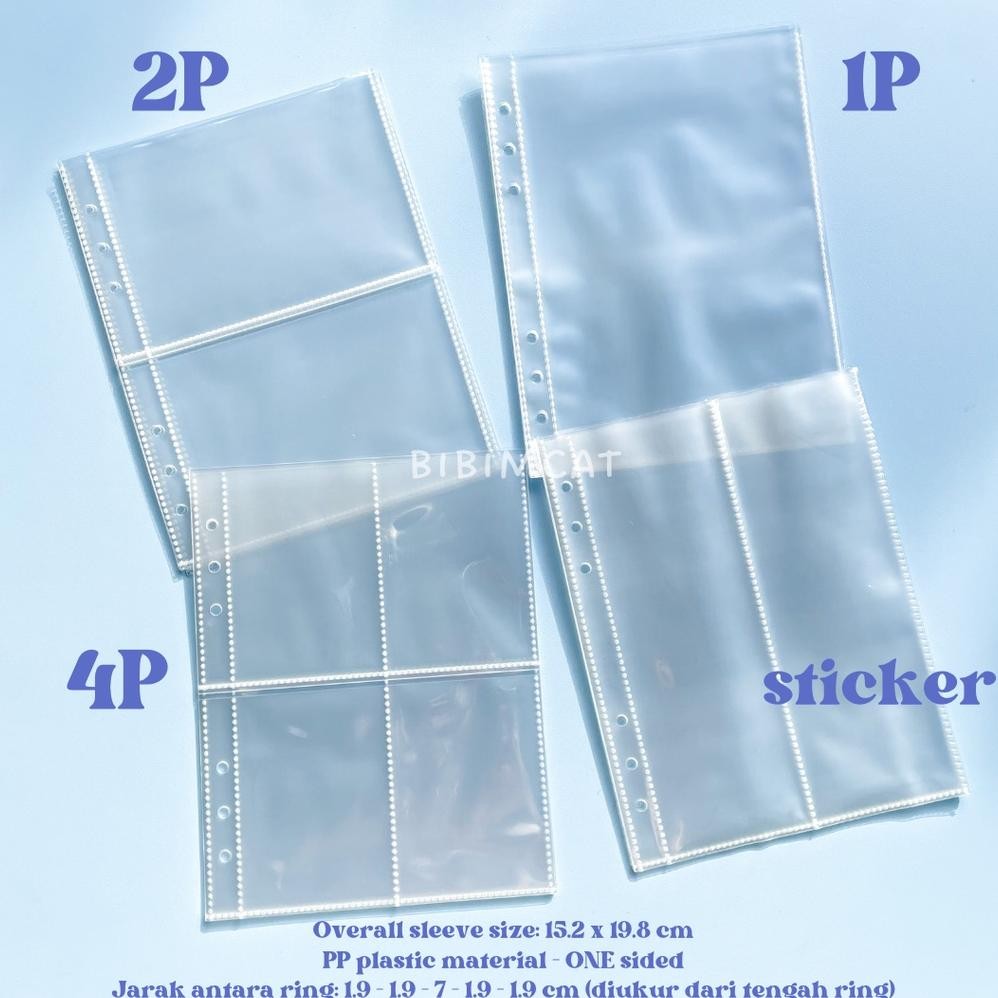 

fsd-34 (A5 Size) 10 Lembar Sleeve Binder A5 6 Ring - ONE Sided Sale