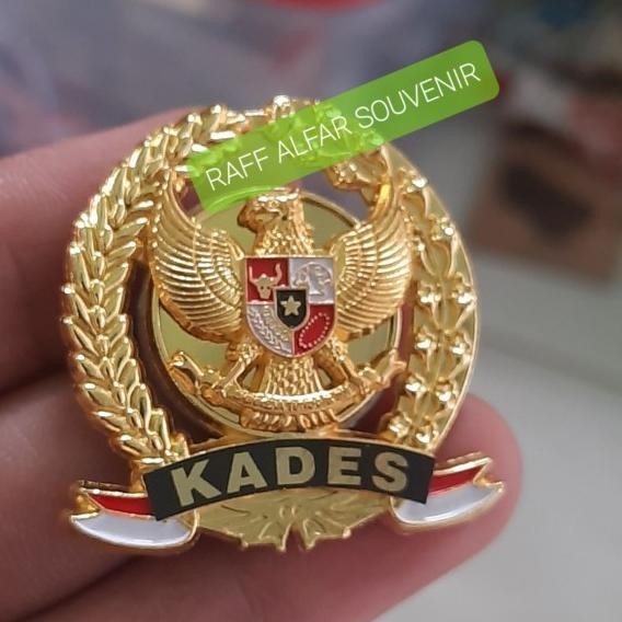 Pin Kades / Lencana Kades / Pin Kepala Desa / Lencana Kepala Desa