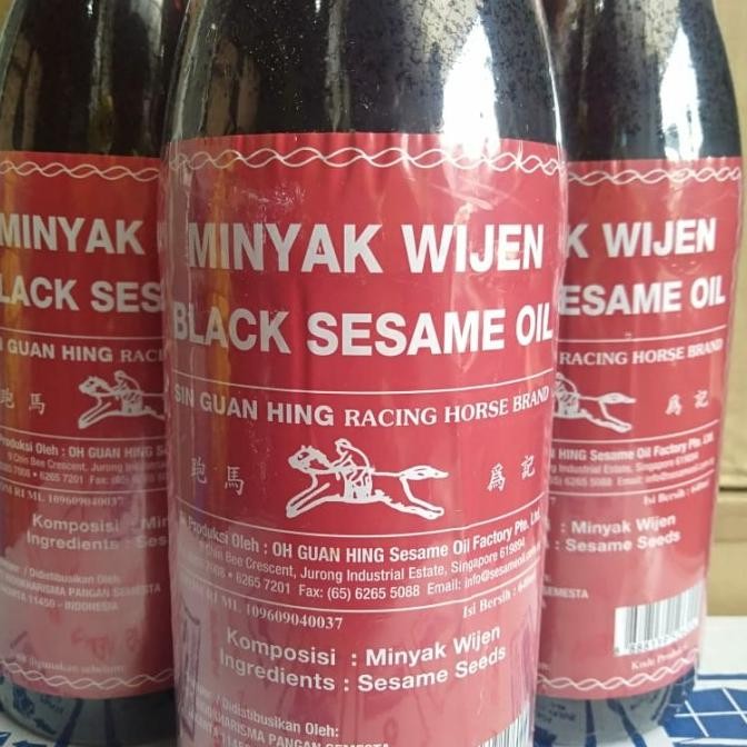 

Minyak Wijen Hitam Sin Guan Hing 640ml | Black Sesame Oil KS88