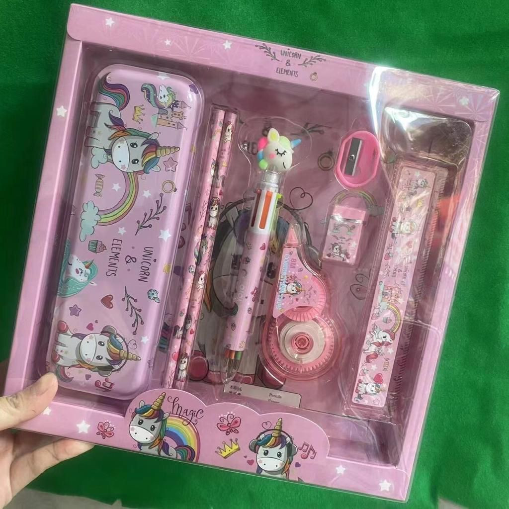 

G7X [JNO](KTPS.2)KOTAK PENSIL SETT / STUDY SET STATIONERY SET ALAT TULIS SEKOLAH ANAK SET ATK MOTIF