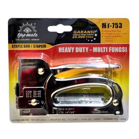 

Tjap Mata Staples Staple Gun Jok Tembak Tacker Hekter Heavy Duty 753I