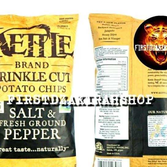 

Kettle Brand Krincle Cut Potato Chips & Fresh Ground Pepper 142Gr