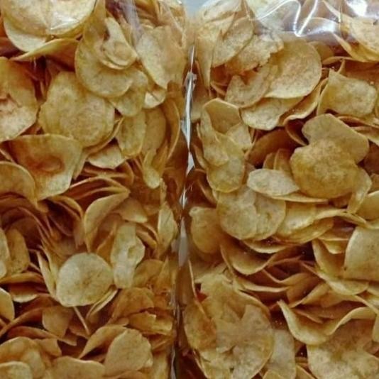 

Keripik Kentang Sour Cream & Onion Homemade Kiloan 1Kg