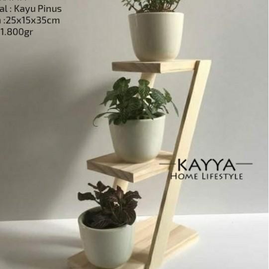 Rak Pot Bunga/ Rak Pot Sukulen/ Rak Pot Kaktus Serbaguna Kv44