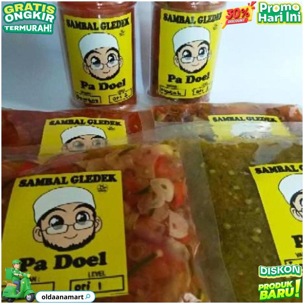 

Sambal Sangrai Terasi Gledek Pa Doel Pedas Mercon Nampol D Promo Puncak