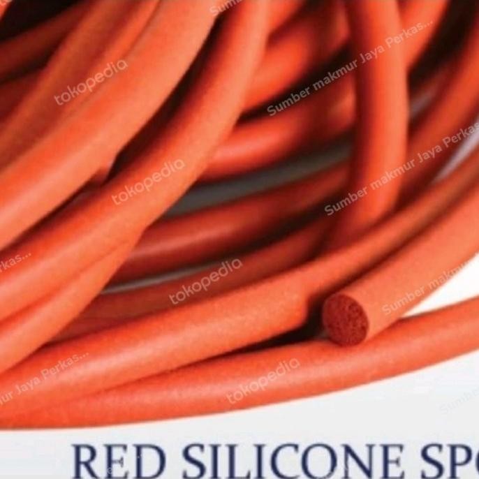 

Spon Bulat Silicone Merah ( Oring Seal Sponge Silicone Merah ) 12Mm