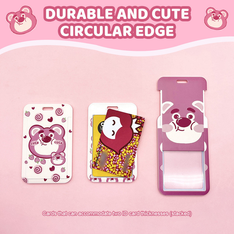 

COD SANRIO Kuromi Photocard Holder Sleeve Toploader Pochaco My Melody Pompompurin Keyring Key Holder