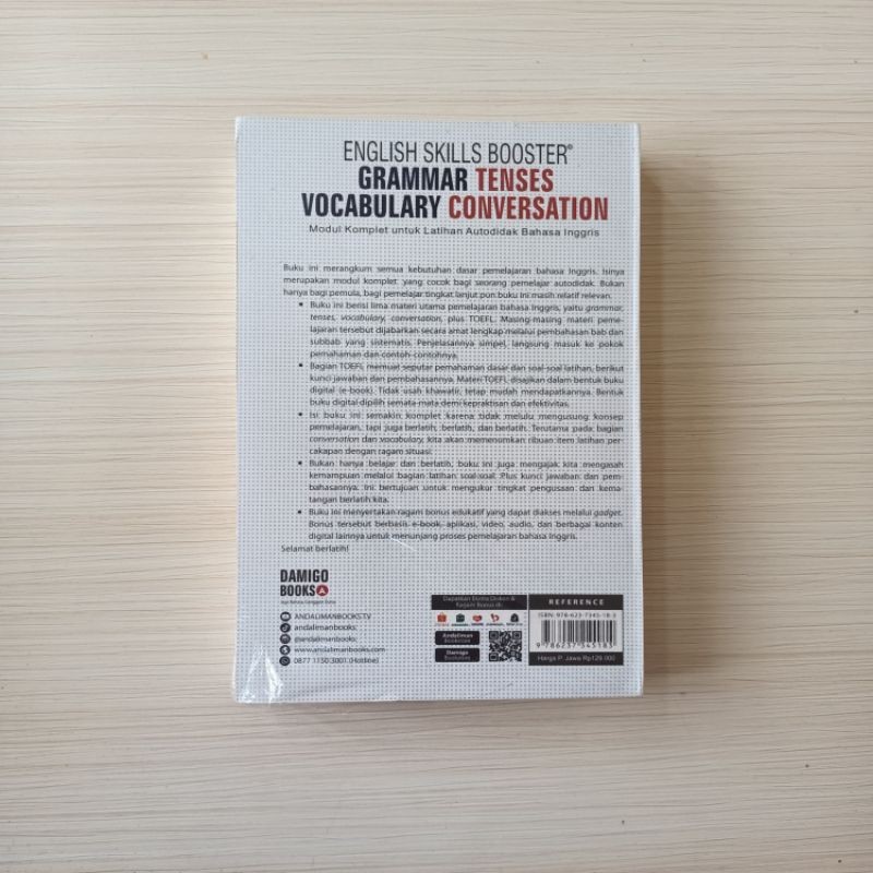 

Buku Grammar Tenses Vocabulary Conversation Best Seller