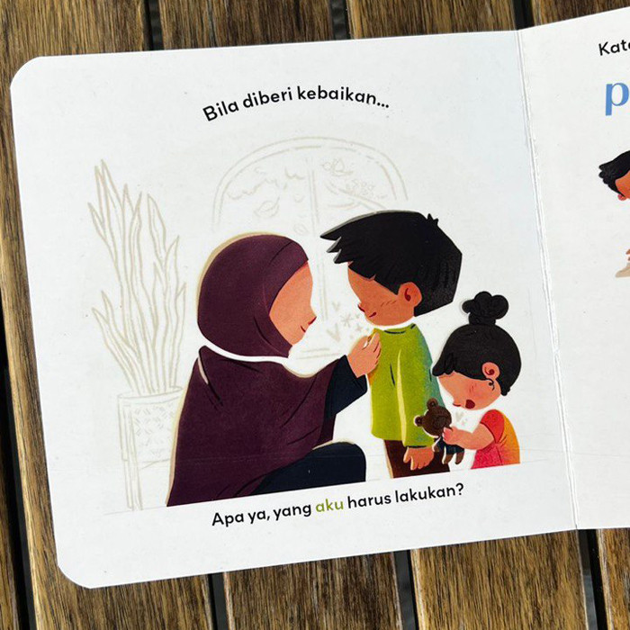 

[TGOF] Belajar Bersyukur & Berterima Kasih Board Book (Little Muslim's First Book of Adab / Good