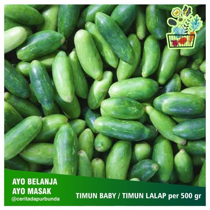 

TIMUN BABY / TIMUN LALAP per 500 gram