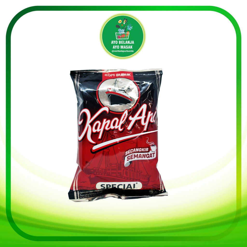 

Kopi Bubuk Kapal Api kemasan 160 gr