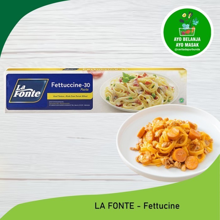 

Pasta LA FONTE Fettuccine 225 gram