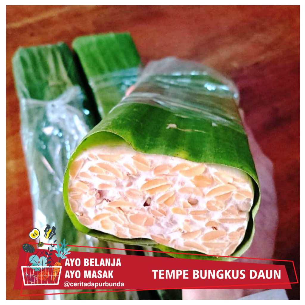 

TEMPE BUNGKUS DAUN PISANG