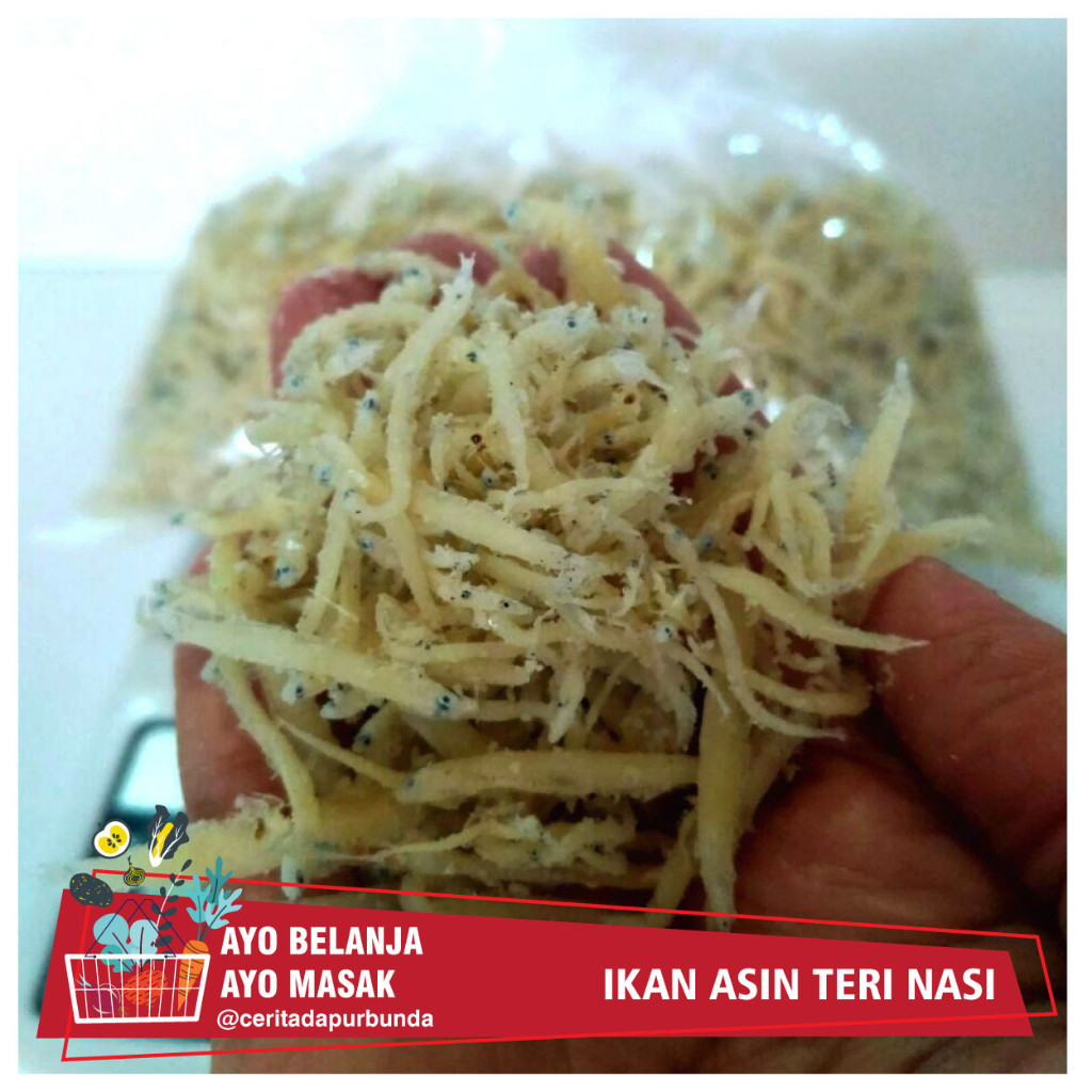 

IKAN ASIN TERI NASI per 100 gram