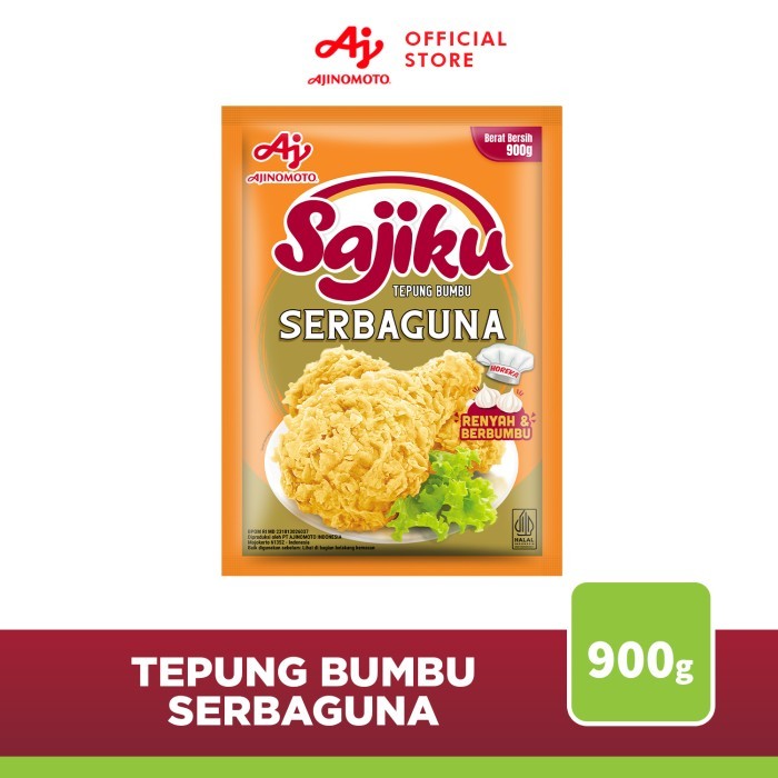 

Sajiku Tepung Bumbu Serba Guna 900g