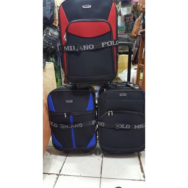 TERBAIK | KOPER POLO MILANO SIZE 20INC / TRAVELBAG KOPER SIZE 20INC/ KOPER CABIN