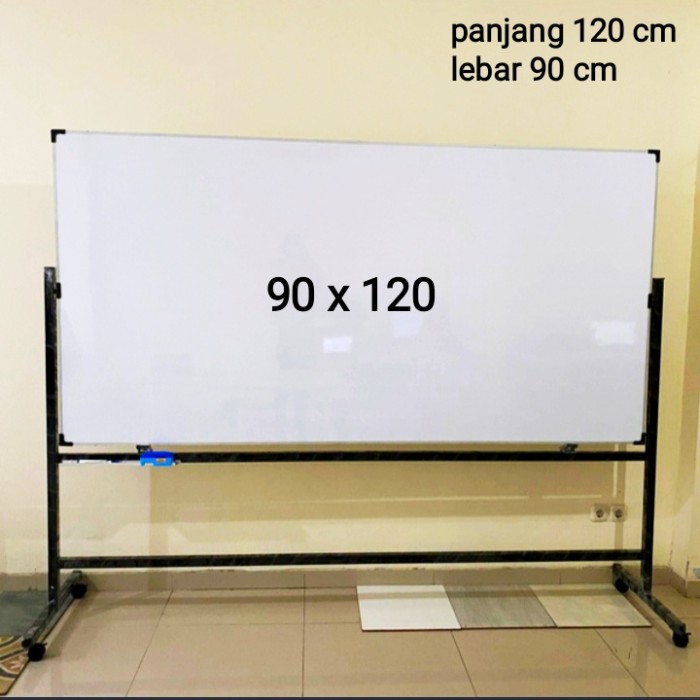 

Terbaru Whiteboard Standing 90X120 Cm Promo Ready Stok