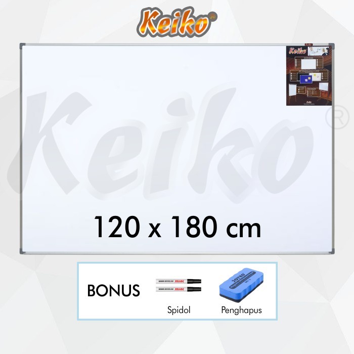 

Terbaru Papan Tulis Whiteboard Gantung Single Face Keiko 120 X 180 Cm Promo Ready Stok