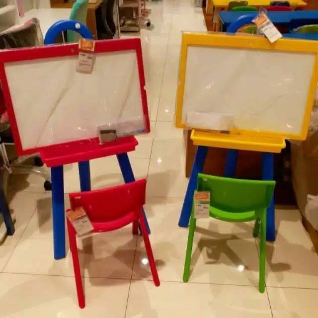

Terbaru Informa Yaris Papan Tulis Anak White Black Board Drawing Stand Kids Promo Ready Stok