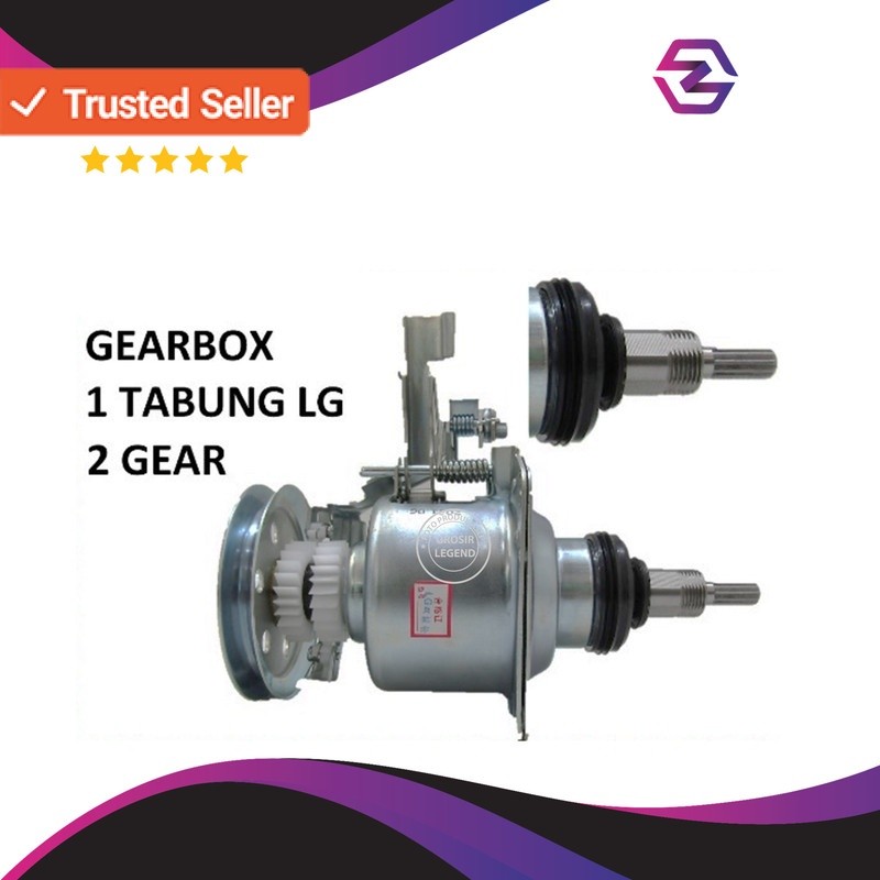 Gear box mesin cuci LG 1 tabung 2 Gear