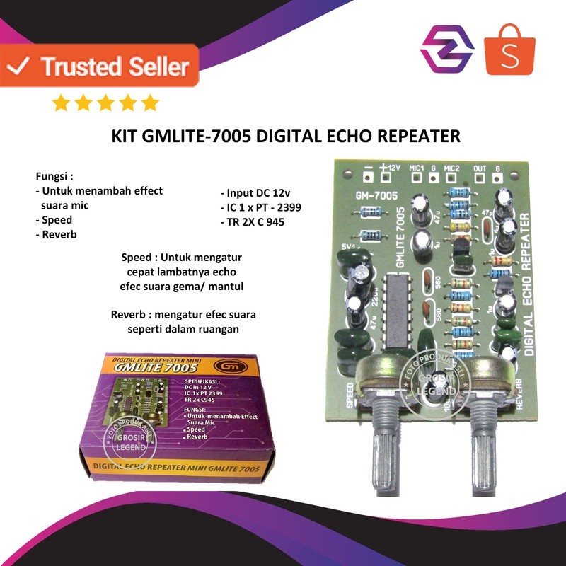 Digital echo repeater GMLITE-7005