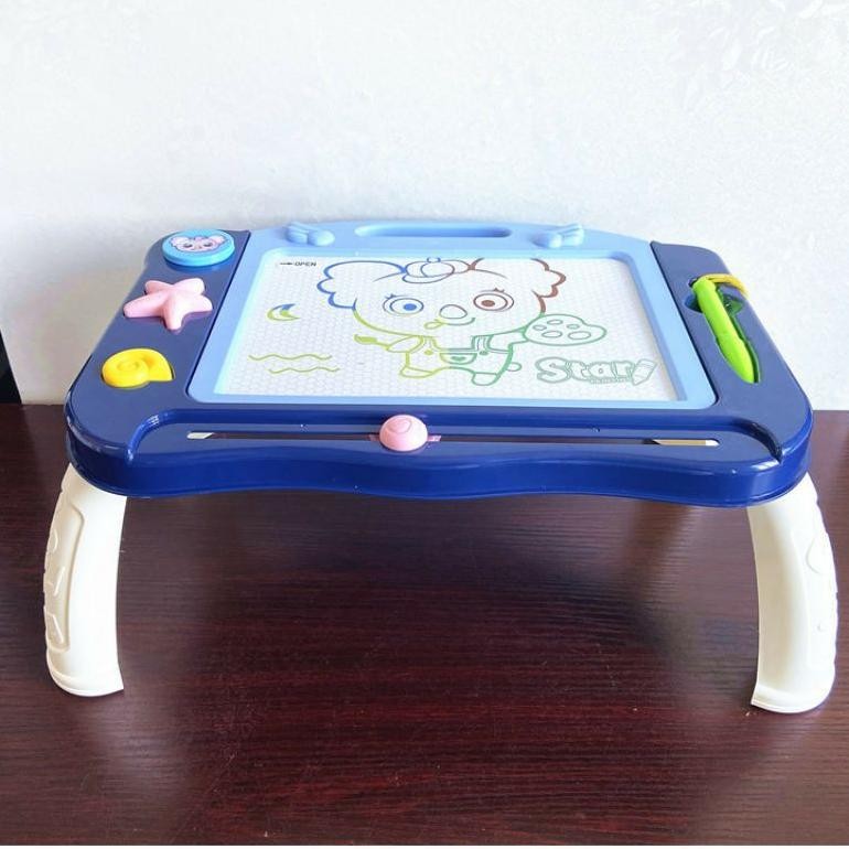 

Mega Sale Tma / Mainan Basic Learning Table 3 In 1 Kotak Warna / Painting Board / Meja Papan Tulis Magnetic Anak-Anak Nl-8