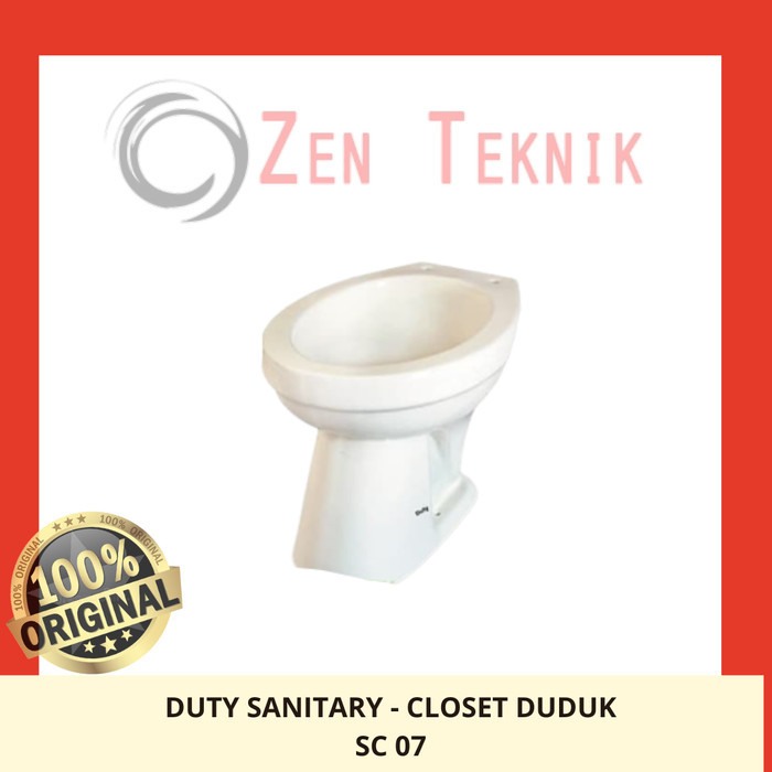 :0:0:0] Duty Sanitary Ware C-07 Kloset duduk/Closet Duduk