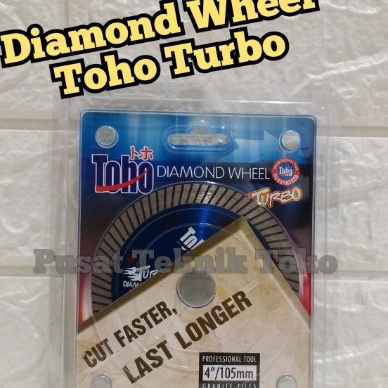 Mata Potong Granit 4" Toho / Mata Potong Kerak / Mata Gerinda Potong