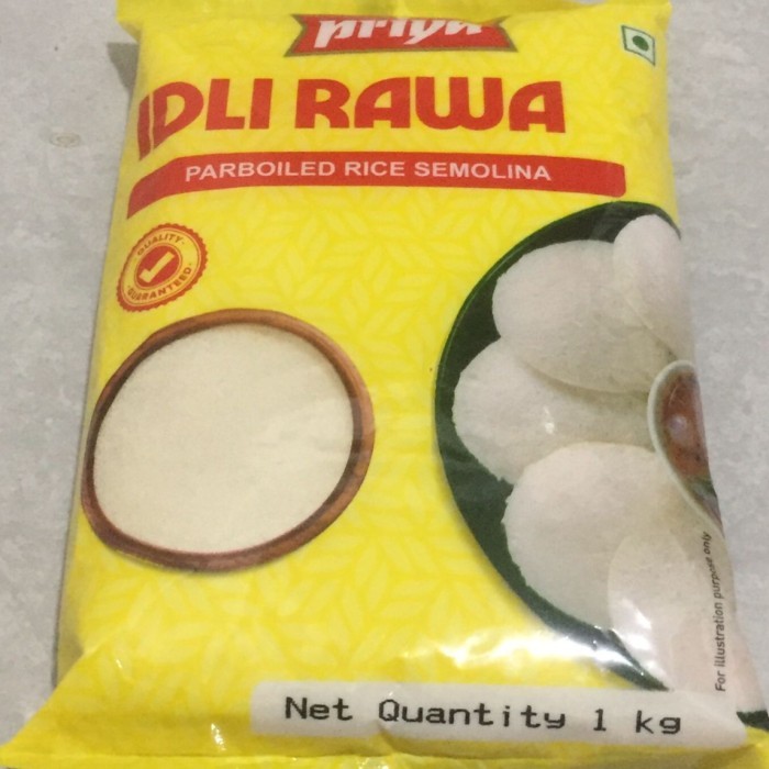 

Produk Unggulan] IDLI RAWA PRIYA 1KG / Tepung Beras Idli Rava India /Indian Rice Flour