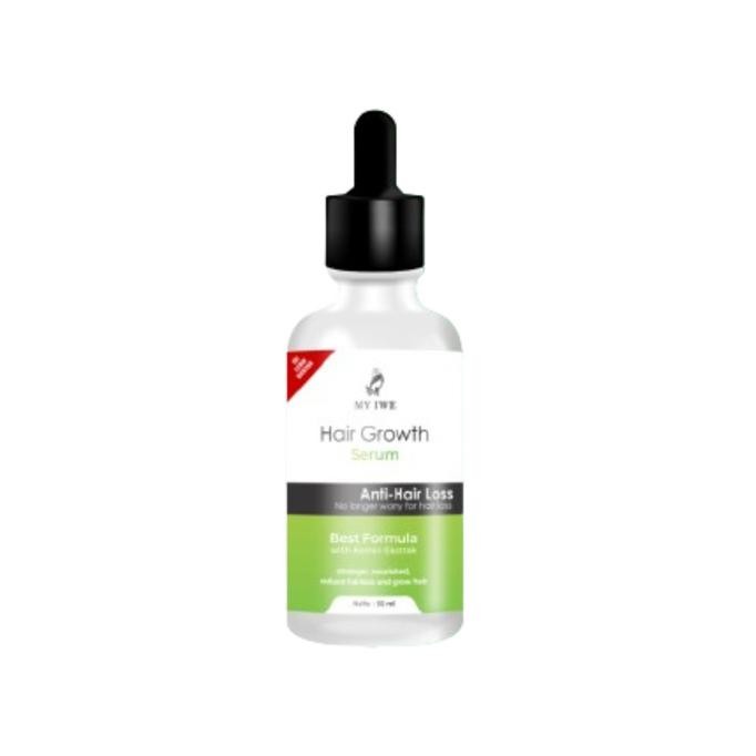 My Iwe Hair Growth Serum Penumbuh Rambut Pria Dan Wanita | Kecantikan