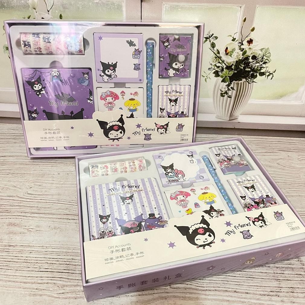 

SALE Paket Jurnal Alat Tulis 7 in 1 - PASTEL BLUE PINK - hampers hadiah sovenir gift set diary diari journal isi set alat tulis buku memo notes notepad solatip label pen stiker lucu unik alat tulis hadiah sovenir kado kerja sekolah kantor un-123
