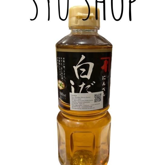 

Ninben Shiro Dashi Sto Sauce 500Ml Saus Kombu Kaldu Bening Cair