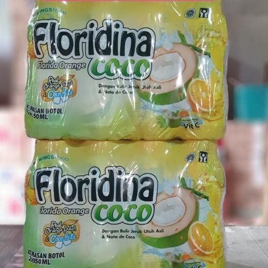 

Fldina Coco Per Pak Isi 12 Botol / Pulpy Orange Nata De Coco