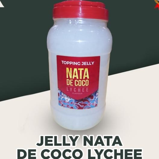 

Nata De Coco Leci Lychee Sari Kelapa 3Kg Itpin Topping Chatime