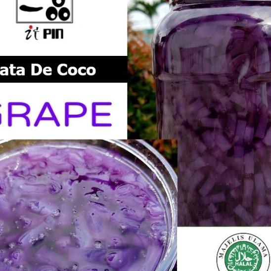

Nata De Coco Grape / Anggur @3,2Kg