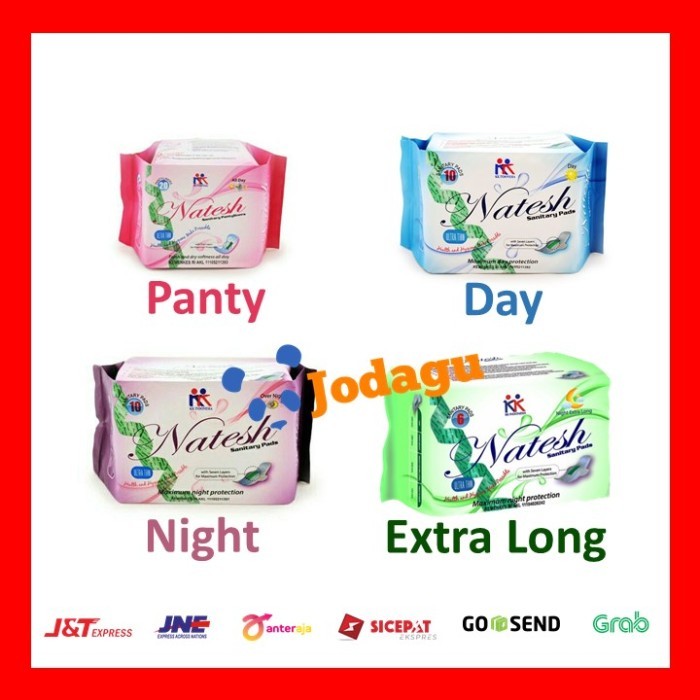 Set Pembalut Natesh Night, Day & Panty