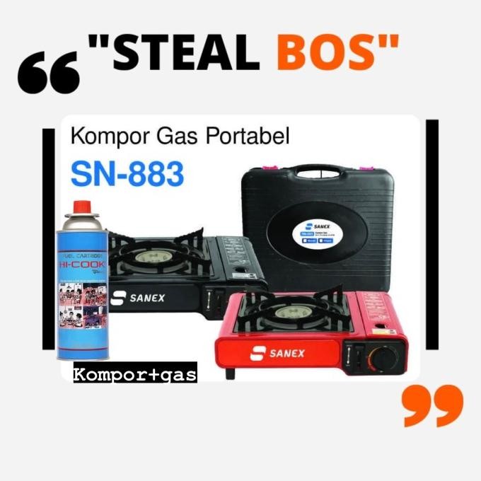 Kompor portable sanex/kompor gas portable sanex (SN-883)